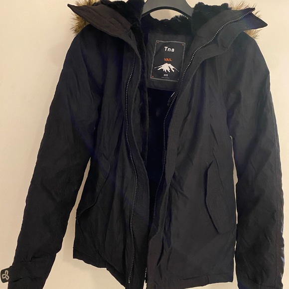 NEW TNA VAIL GOOSE DOWN PARKA XXS - Picture 1 of 9